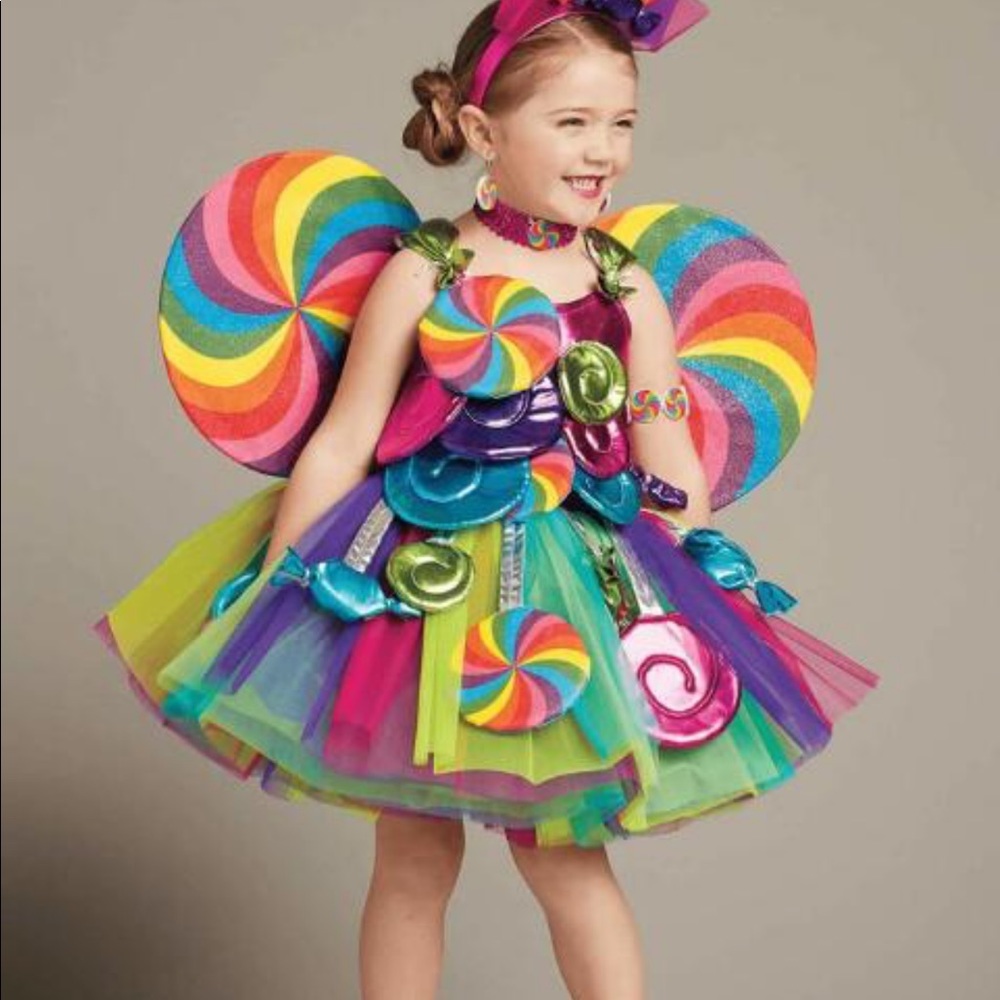 Candy Fairy costume by wishcraft sz 6